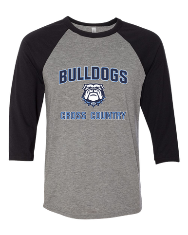 Stone Bridge Bulldogs Cross Country Men's Baseball T-Shirt