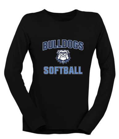 Stone Bridge Bulldogs Softball #1 Women's LS T-Shirt