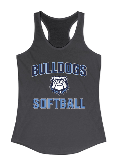 Stone Bridge Bulldogs Softball #1 Women's Tank Top