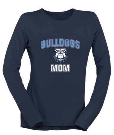 Stone Bridge Bulldogs Mom Women's LS T-Shirt