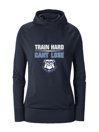 Stone Bridge Bulldogs Train Hard, Can't Lose Women's Hoodie