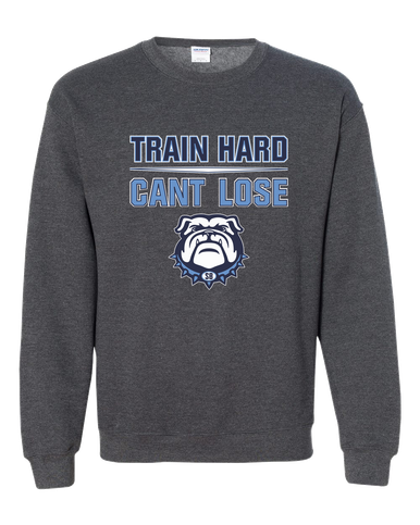Stone Bridge Bulldogs Train Hard, Can't Lose Men's Sweatshirt