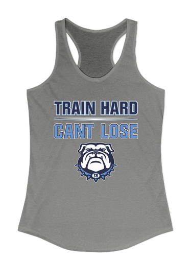 Stone Bridge Bulldogs Train Hard, Can't Lose Women's Tank Top