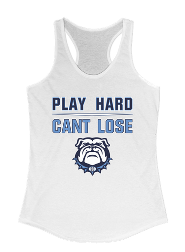 Stone Bridge Bulldogs Play Hard, Can't Lose Women's Tank Top
