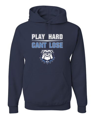 Stone Bridge Bulldogs Play Hard, Can't Lose Men's Premium Hoodie