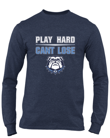 Stone Bridge Bulldogs Play Hard, Can't Lose Men's Premium LS T-Shirt