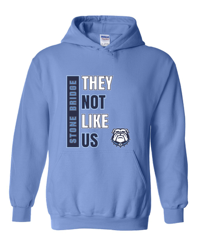 Stone Bridge Bulldogs They Not Like Us #1 Men's Hoodie