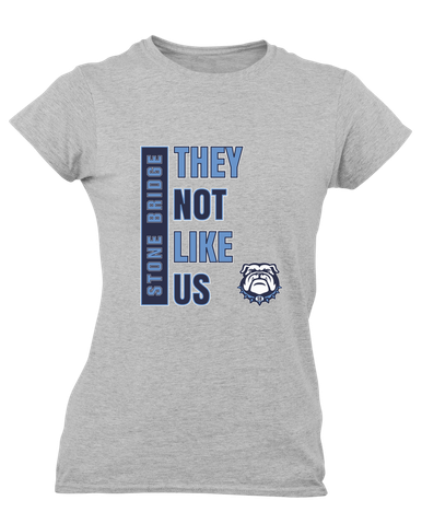 Stone Bridge Bulldogs They Not Like Us #1 Women's Premium SS T-Shirt
