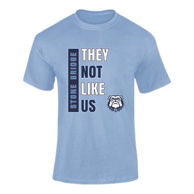 Stone Bridge Bulldogs They Not Like Us #1 Men's SS T-Shirt