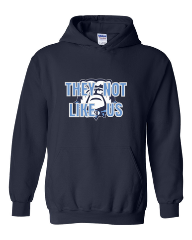 Stone Bridge Bulldogs They Not Like Us #2 Men's Hoodie