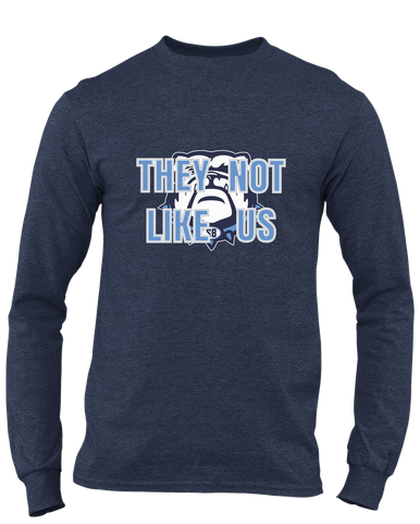 Stone Bridge Bulldogs They Not Like Us #2 Men's LS T-Shirt
