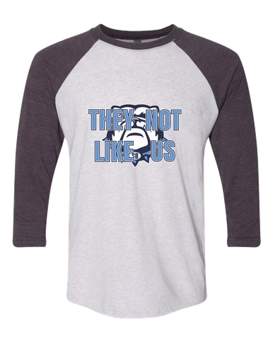 Stone Bridge Bulldogs They Not Like Us #2 Women's Baseball T-Shirt