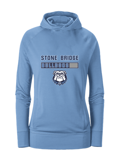 Stone Bridge Bulldogs Mascot #7 Women's Hoodie