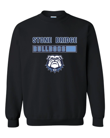 Stone Bridge Bulldogs Mascot #7 Men's Sweatshirt