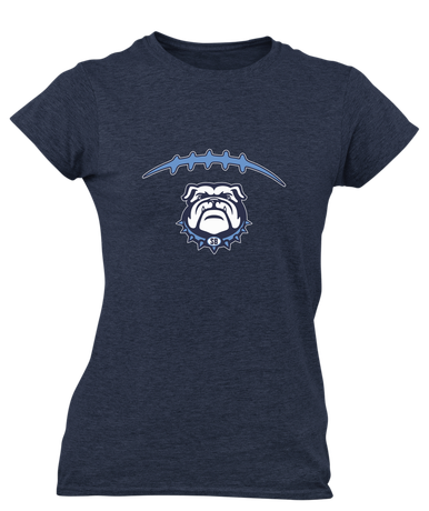 Stone Bridge Bulldogs Football #2 Women's Premium SS T-Shirt
