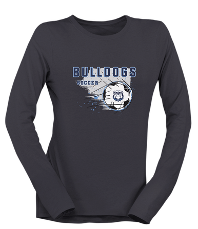 Stone Bridge Bulldogs Soccer #2 Women's Premium LS T-Shirt