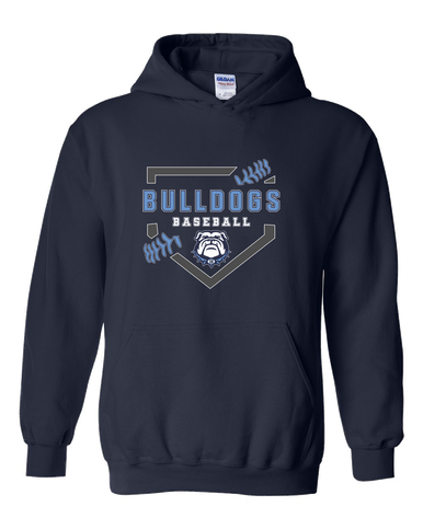 Stone Bridge Bulldogs Baseball #2 Men's Hoodie