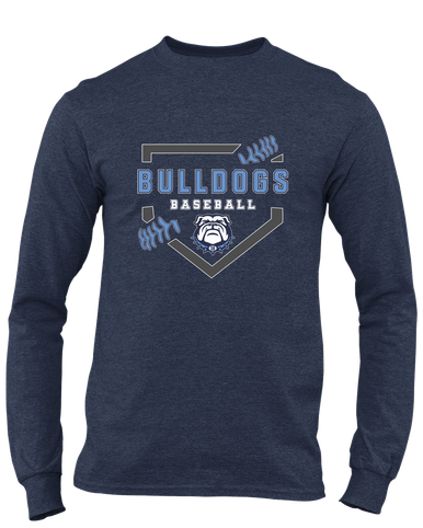 Stone Bridge Bulldogs Baseball #2 Men's LS T-Shirt