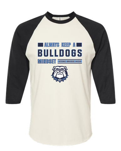 Stone Bridge Bulldogs Mindset Women's Baseball T-Shirt