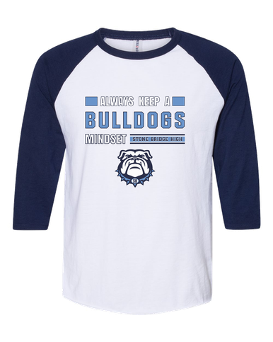 Stone Bridge Bulldogs Mindset Men's Baseball T-Shirt