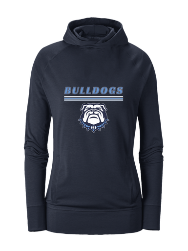 Stone Bridge Bulldogs Mascot #8 Women's Hoodie