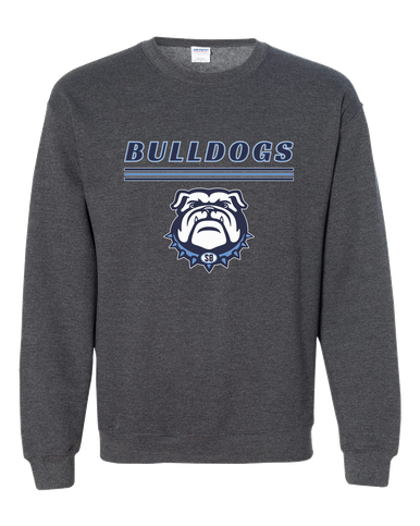 Stone Bridge Bulldogs Mascot #8 Men's Sweatshirt