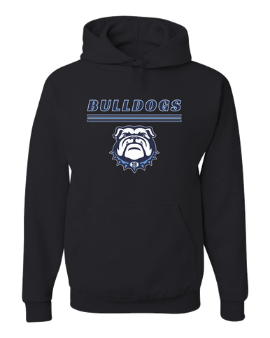 Stone Bridge Bulldogs Mascot #8 Men's Premium Hoodie