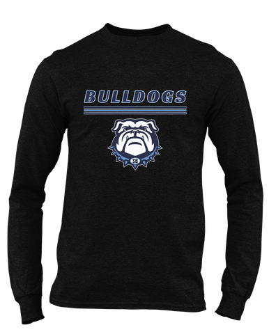 Stone Bridge Bulldogs Mascot #8 Men's Premium LS T-Shirt
