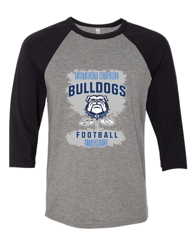 Stone Bridge Bulldogs Football #6 Women's Baseball T-Shirt