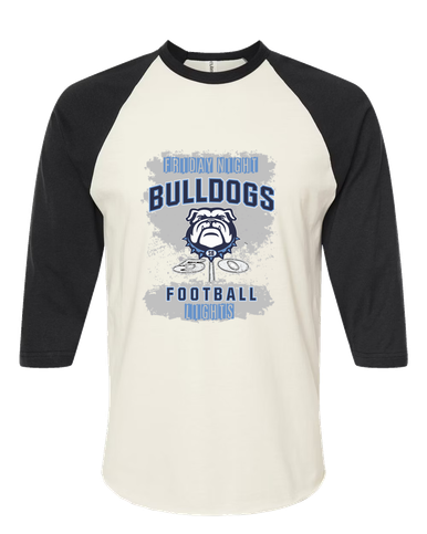 Stone Bridge Bulldogs Football #6 Men's Baseball T-Shirt