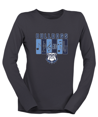 Stone Bridge Bulldogs Band # 2 Women's LS T-Shirt