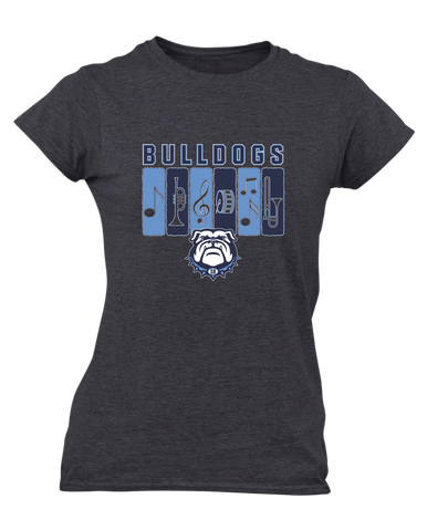 Stone Bridge Bulldogs Band # 2 Women's Premium SS T-Shirt