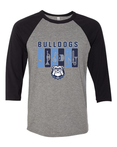 Stone Bridge Bulldogs Band # 2 Women's Baseball T-Shirt