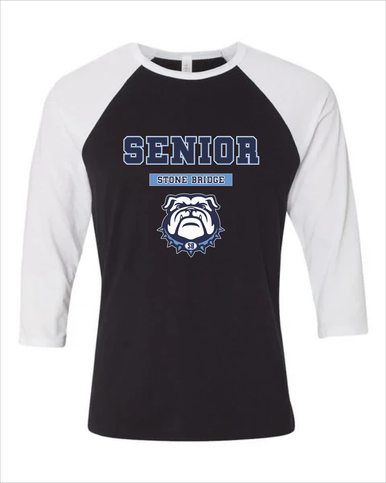 Stone Bridge Bulldogs Senior #2 Men's Baseball T-Shirt