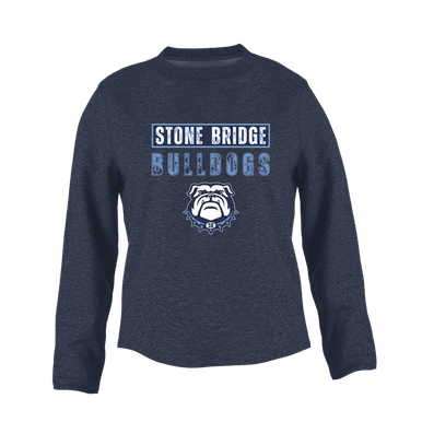 Stone Bridge Bulldogs Mascot #9 Women's Sweatshirt