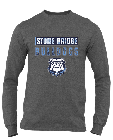 Stone Bridge Bulldogs Mascot #9 Men's Premium LS T-Shirt