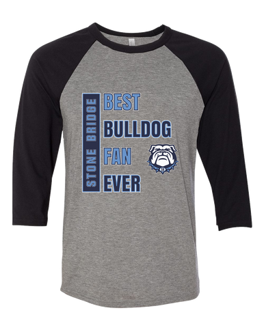 Stone Bridge Bulldogs Best Bulldog Fan Women's Baseball T-Shirt