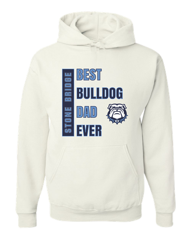 Stone Bridge Bulldogs Best Bulldog Dad Men's Premium Hoodie