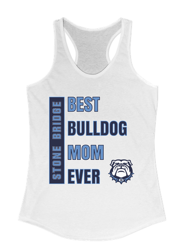 Stone Bridge Bulldogs Best Bulldog Mom Women's Tank Top