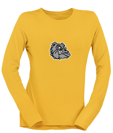 North Platte Bulldogs Mascot #1 Women's LS T-Shirt