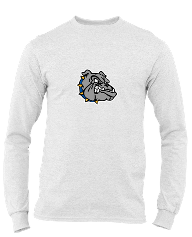 North Platte Bulldogs Mascot #1 Men's LS T-Shirt