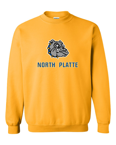 North Platte Bulldogs Mascot #2 Men's Sweatshirt