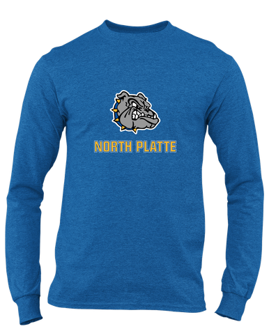 North Platte Bulldogs Mascot #2 Men's Premium LS T-Shirt