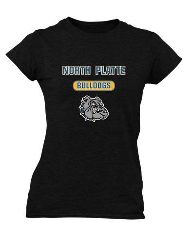 North Platte Bulldogs Mascot #3 Women's SS T-Shirt
