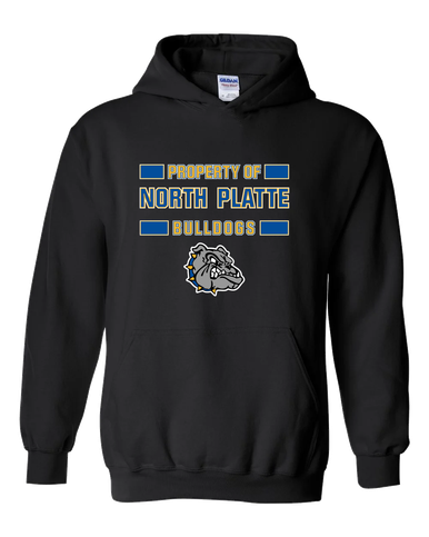 North Platte Bulldogs Property Of Men's Hoodie