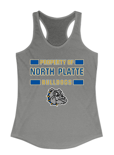 North Platte Bulldogs Property Of Women's Tank Top