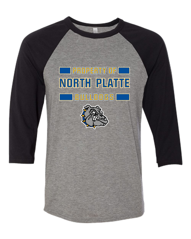 North Platte Bulldogs Property Of Women's Baseball T-Shirt
