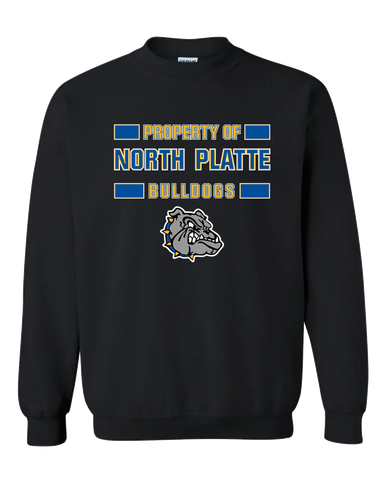 North Platte Bulldogs Property Of Men's Sweatshirt