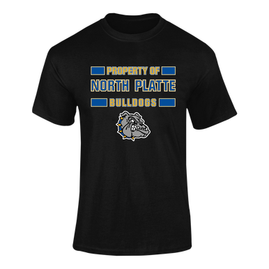 North Platte Bulldogs Property Of Men's SS T-Shirt
