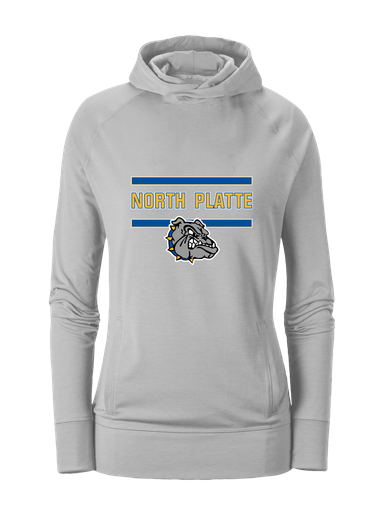 North Platte Bulldogs Mascot #4 Women's Hoodie